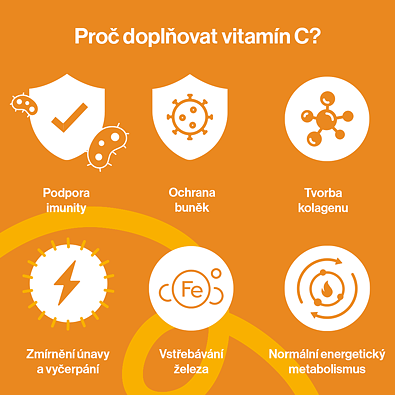 Vitamín C pomeranč 
