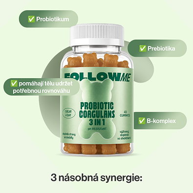 Follow me produkt PROBIOTIC COAGULANS 3 IN 1